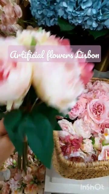 Искусственные цветв Лиссабон. Аrtificial flowers. #portugal #lisboa #flower