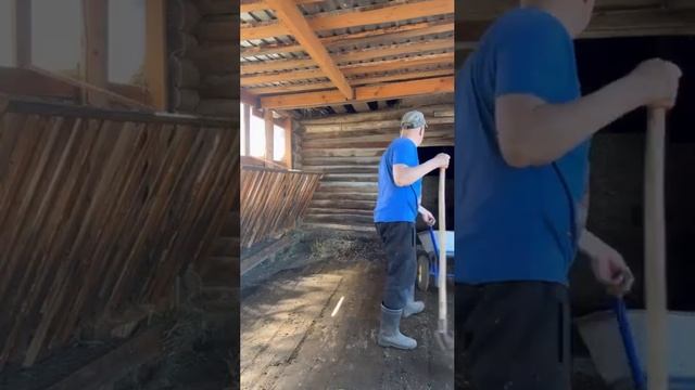 Уборка в сарае 2ч