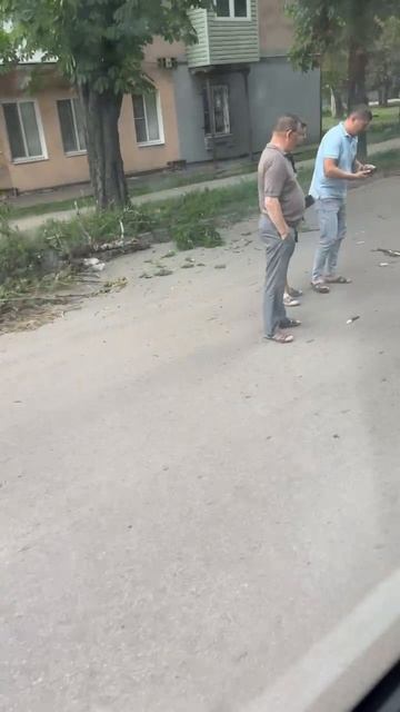 Подписчики присылают видео с осколками на Бажанова😱
