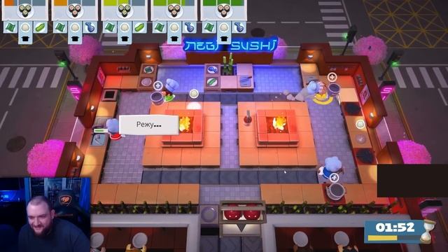 СУЕТА НА КУХНЕ - Overcooked 2!
