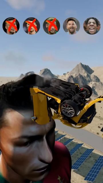 SC0OgzEImZE - Ronaldo vs Messi vs Neymar vs Mbappe Jump Challenge - Beamng.Drive