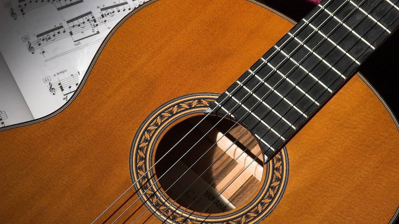 Бурре (И.С.Бах) классическая гитара