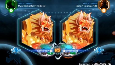 Играю в Beyblade Burst.Играю Кингом Кербеусом.