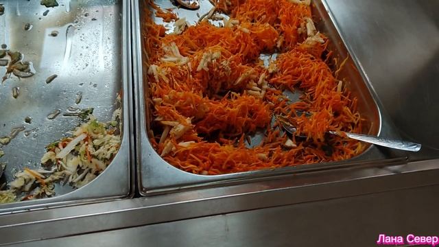 "Шведский стол" в санатории "Зелёная Роща"