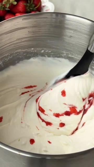 🍓 Домашнее клубничное мороженое из 3 ингредиентов
#десерты