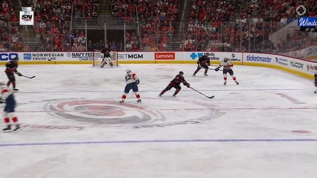 Hurricanes' Aho Strikes First With Breakaway Goal Early In Game 5