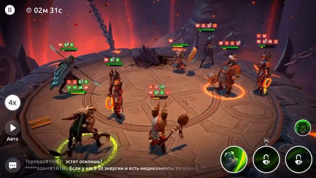 Age of Magic. Бой на арене с противником на 5к сильнее