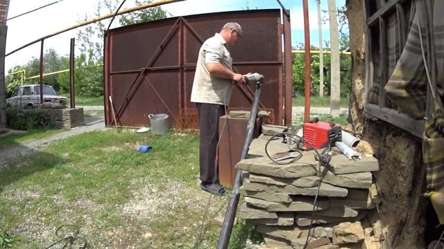 ЖИВЕМ В ДЕРЕВНЕ!!ЧИЩУ,ШЛИФУЮ,ВАРЮ,А РЕЗУЛЬТАТА И НЕ ВИДНО!!НО КАРКАСУ БЫТЬ!!!