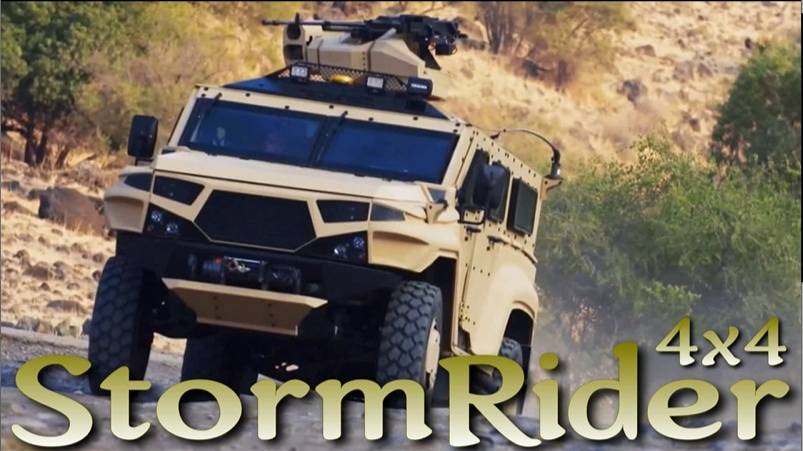 StormRider 4x4 - израильский бронеавтомобиль
