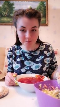 Борщ ❤️обожаю 😋