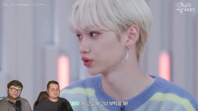 Реакция на [Русская озвучка by Ayka] 2 Kids Room Ep. 18 Lee Know X Seungmin