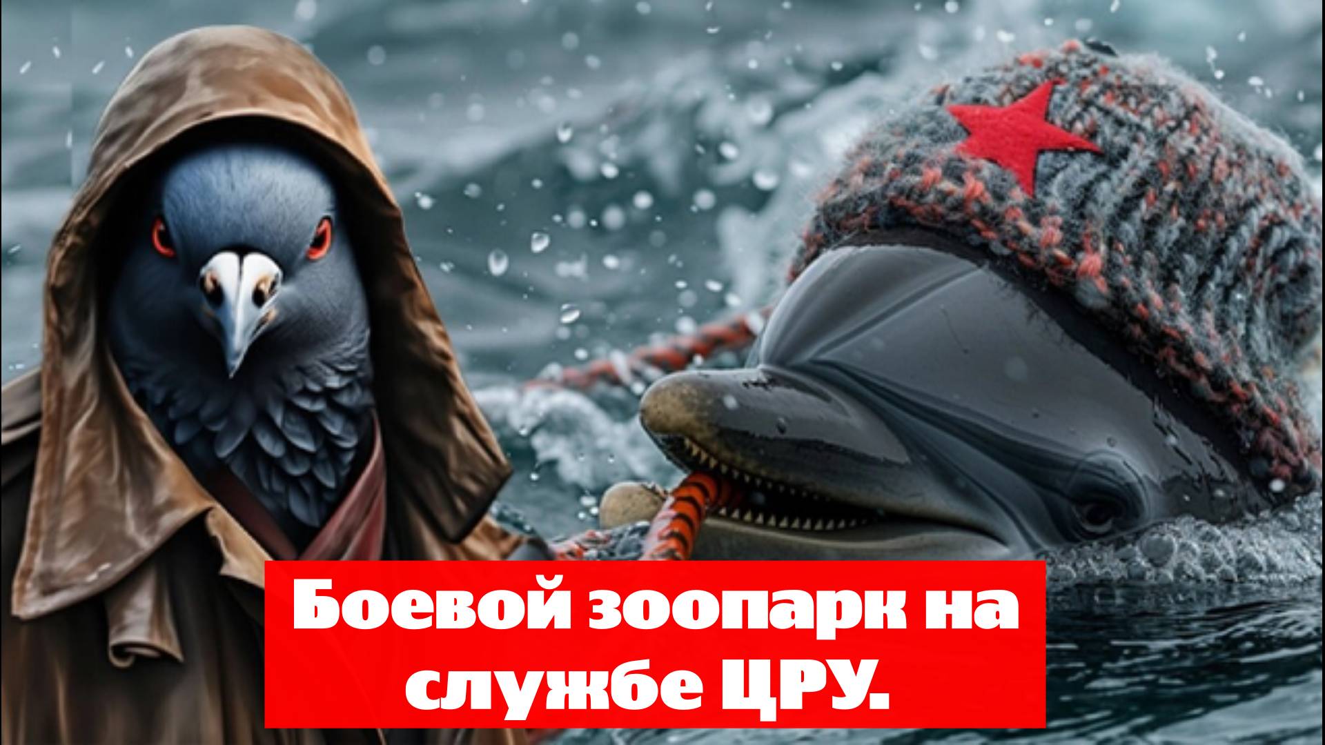 Дельфиний спецназ, Боевой зоопарк на службе ЦРУ. Стрекоза-разведчик