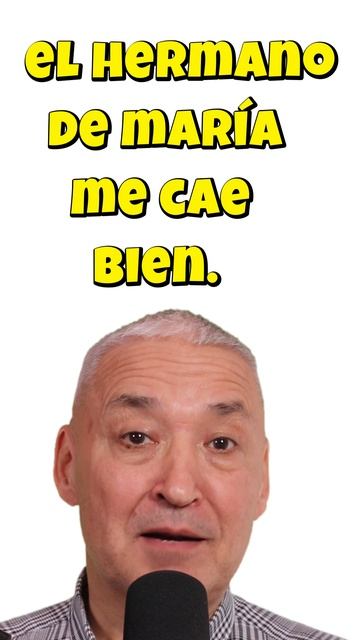 Испанский язык. Глагольная конструкция Me cae bien/mal/fatal#Shorts