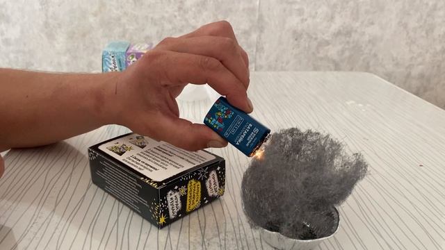 Химия для детей. Опыт Волшебные фейерверки