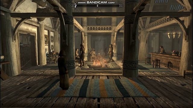 Skyrim - Незабываемая ночка ( роза Сангвина )