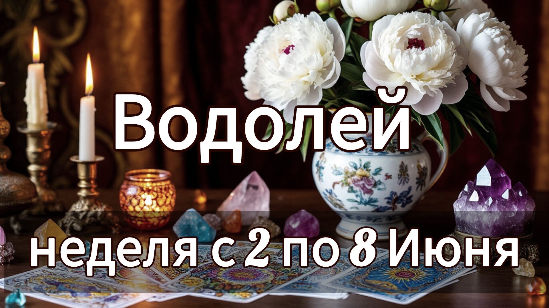 🟢Водолей! Таро прогноз на неделю с 2 по 8 Июня!
