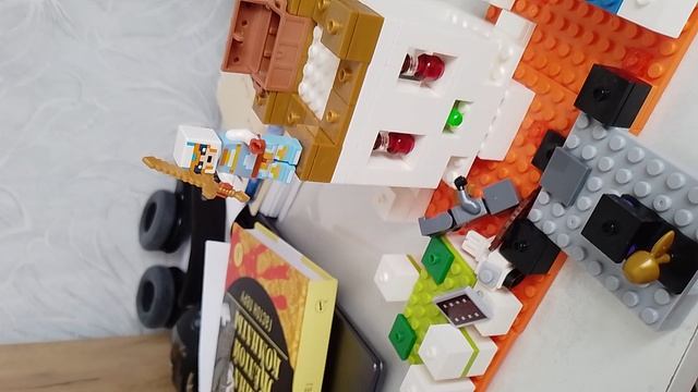 обзор трёх( старых) наборов Lego Minecraft