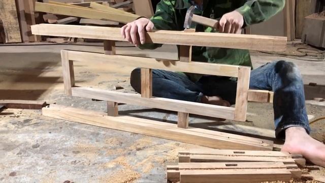 Making Over Square Wooden Door Frame // Decor for Main Door