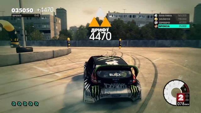 Первая джимхана (DiRT 3 - Часть 4)