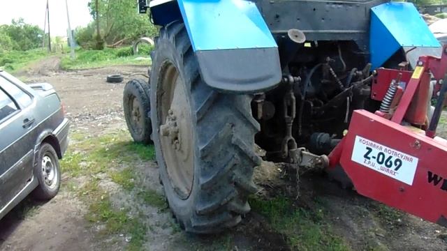 МТЗ 80 и косилка ВИРАКС 1.65м