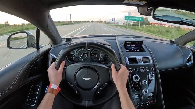 Aston Martin Vanquish 2015 POV Test Drive