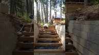 Building Outdoor steps (PT 2)