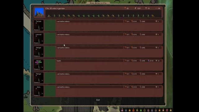 Dominions. Первая мультиплеерная парная игра. Ctis. Turn 19