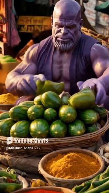 Thanos as a Market Seller