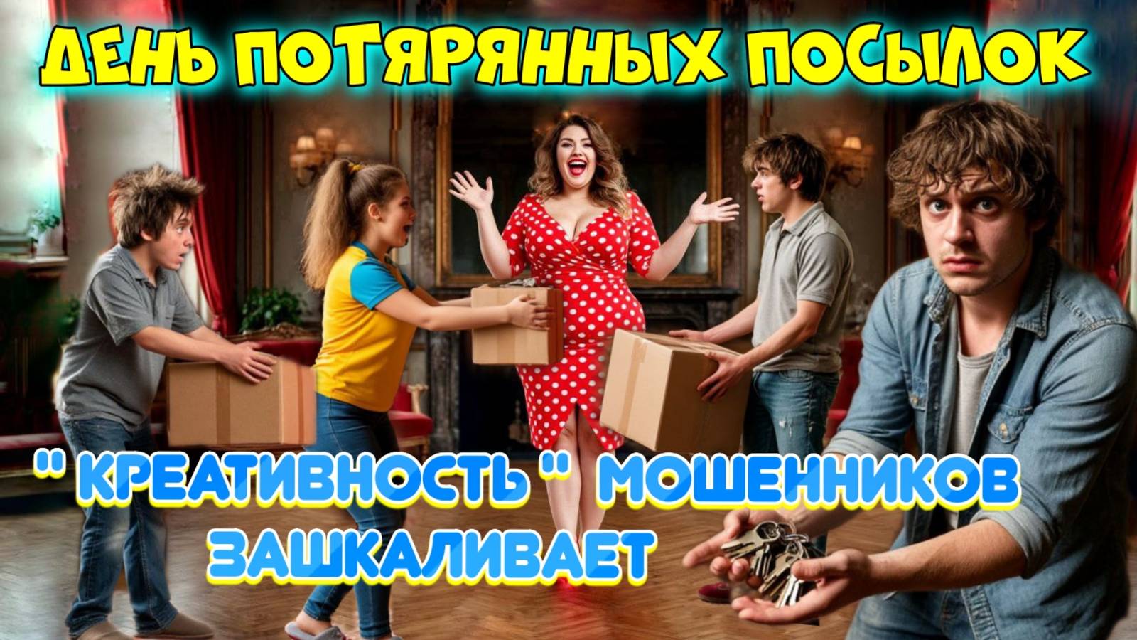 📦🤡 ДЕНЬ ПОТЕРЯННЫХ ПОСЫЛОК ОТ МОШЕННИКОВ 🔥😂