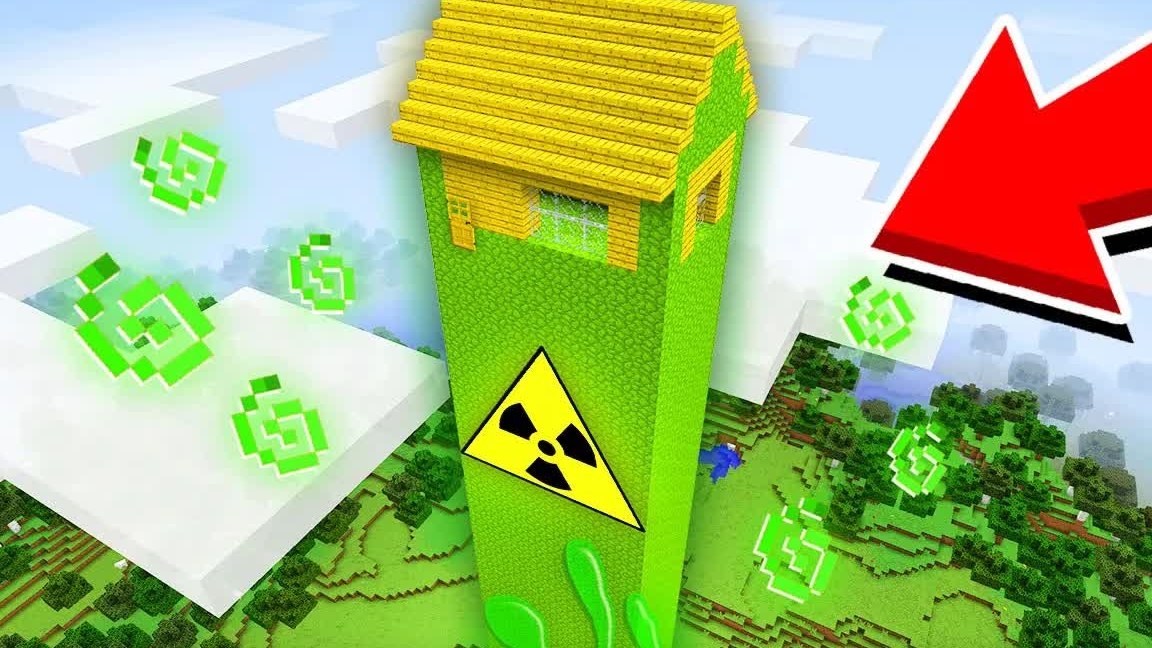 ЭТО САМЫЙ ОПАСНЫЙ НЕБОСКРЁБ В МАЙНКРАФТ | Компот Minecraft