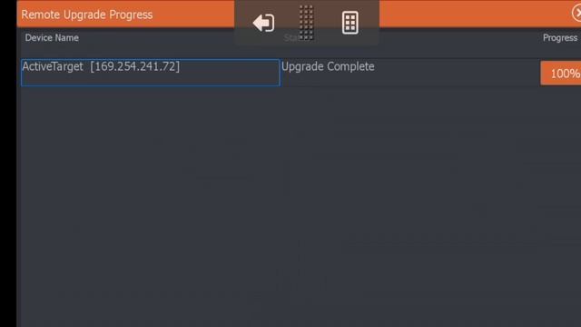 Reset Global
Update 25.1 Active target 2