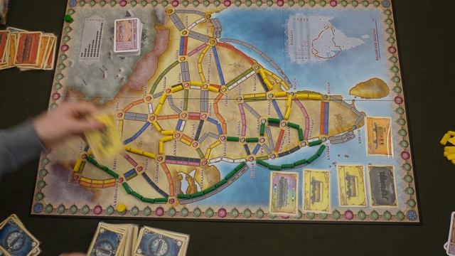 Ticket to Ride Индия. Правила + Let's Play.