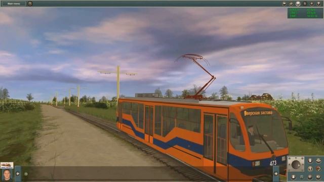 Обзор трамвая 71-407 в Trainz 2012