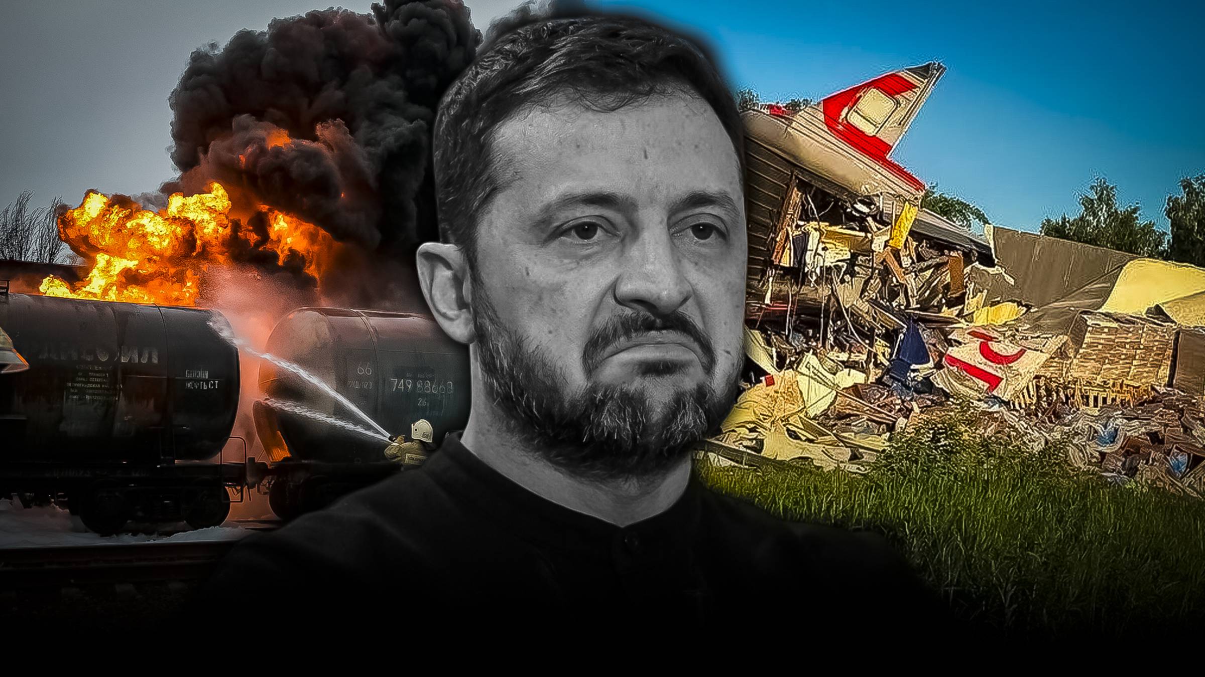 ТЕРАКТЫ УКРАИНЫ на ЖЕЛЕЗНЫХ ДОРОГАХ