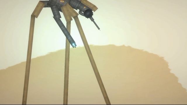 я полностью переделал страйдера из half life 2