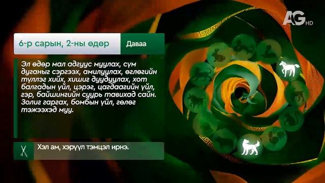 "Дорнын зурхай" - 2025.06.02-ний дугаар/"Зурхай" 2 июня