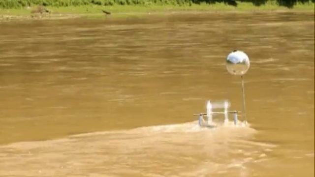 Дискобол на водяной тяге