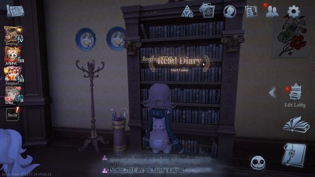 Стрим по identity V #4