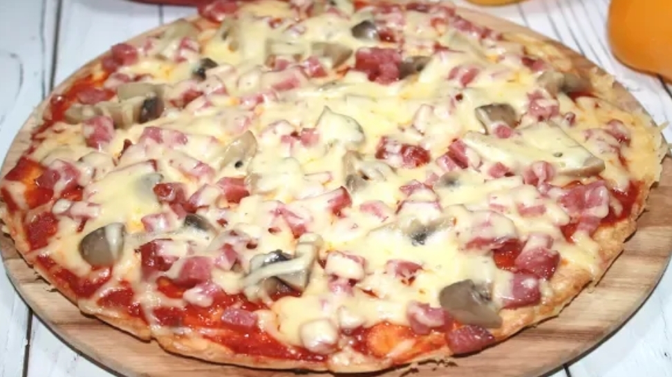 Пиццы на сковороде с самым вкусным тестом.