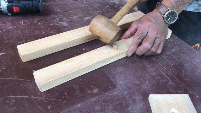 Build A Compact Travel Chair, Easy To Carry // Great Ideas From Pallets -  DIY, How To...