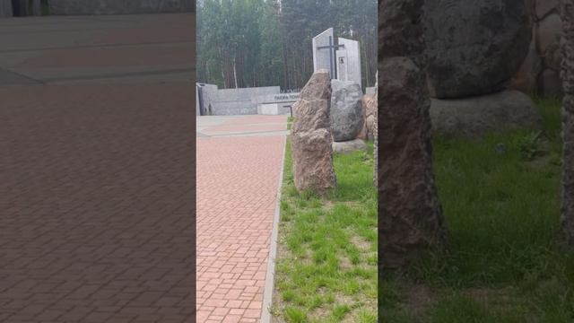 От подписчицы. Мемориальный комплекс на месте сожженной немцами деревни Ола в Светлогорском районе