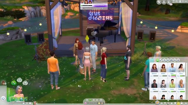 102►ФЕСТИВАЛЬ МУЗЫКИ ► The Sims 4: Династия Боско