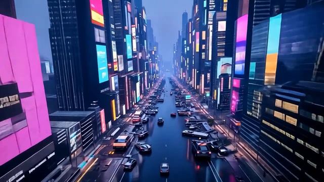 Human Like AI Woman - Alternative Cyberpunk World - AI Cinematic