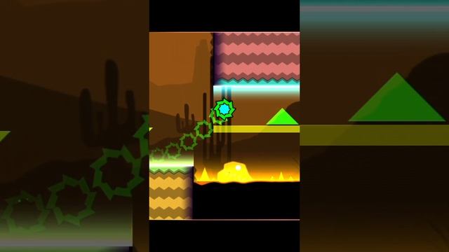 Играю в geometry dash SubZero и тут появляются...