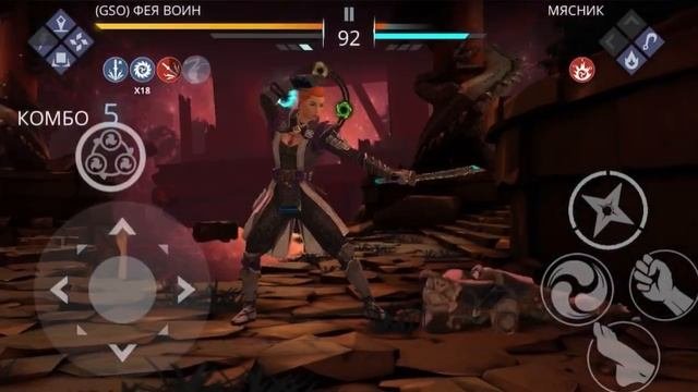 Shadow Fight 3. Битва с Демоном Гнева. shadowfight3