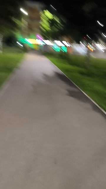 бег в парке