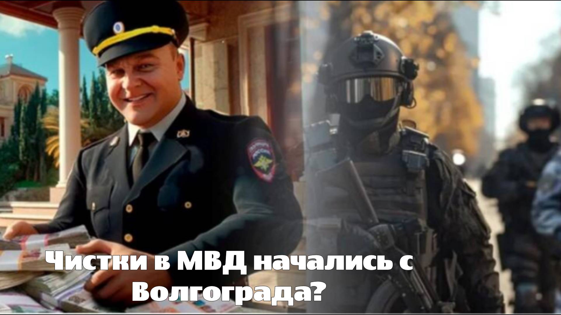 "Прочесывают полицейский главк вдоль и поперёк": Чистки в МВД начались с Волгограда?