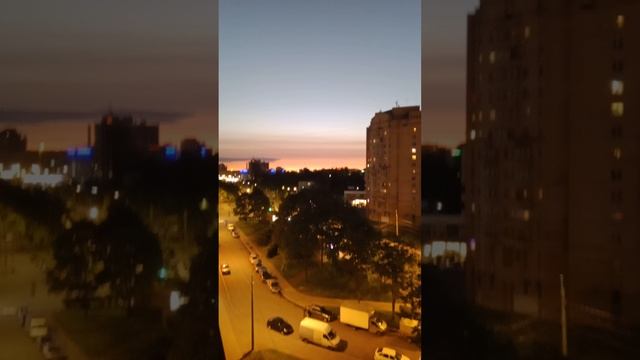 Привет из Питера с балкона!