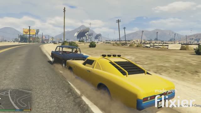 GTA 5 /Тараним авто