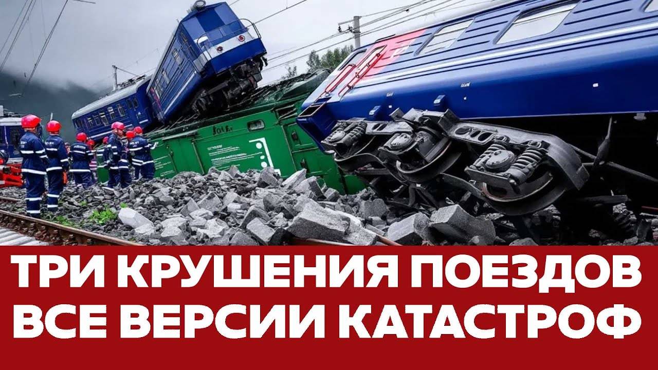 СРОЧНО! Крушения поездов! 7 погибших, десятки пострадавших. Что происходит?